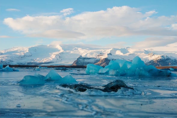 Tour de 2 dias pelos glaciares do sul da Islândia