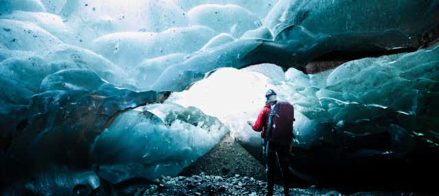 Trilha pelo glaciar Vatnajökull + Caverna de gelo azul