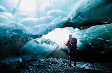 Trilha pelo glaciar Vatnajökull + Caverna de gelo azul